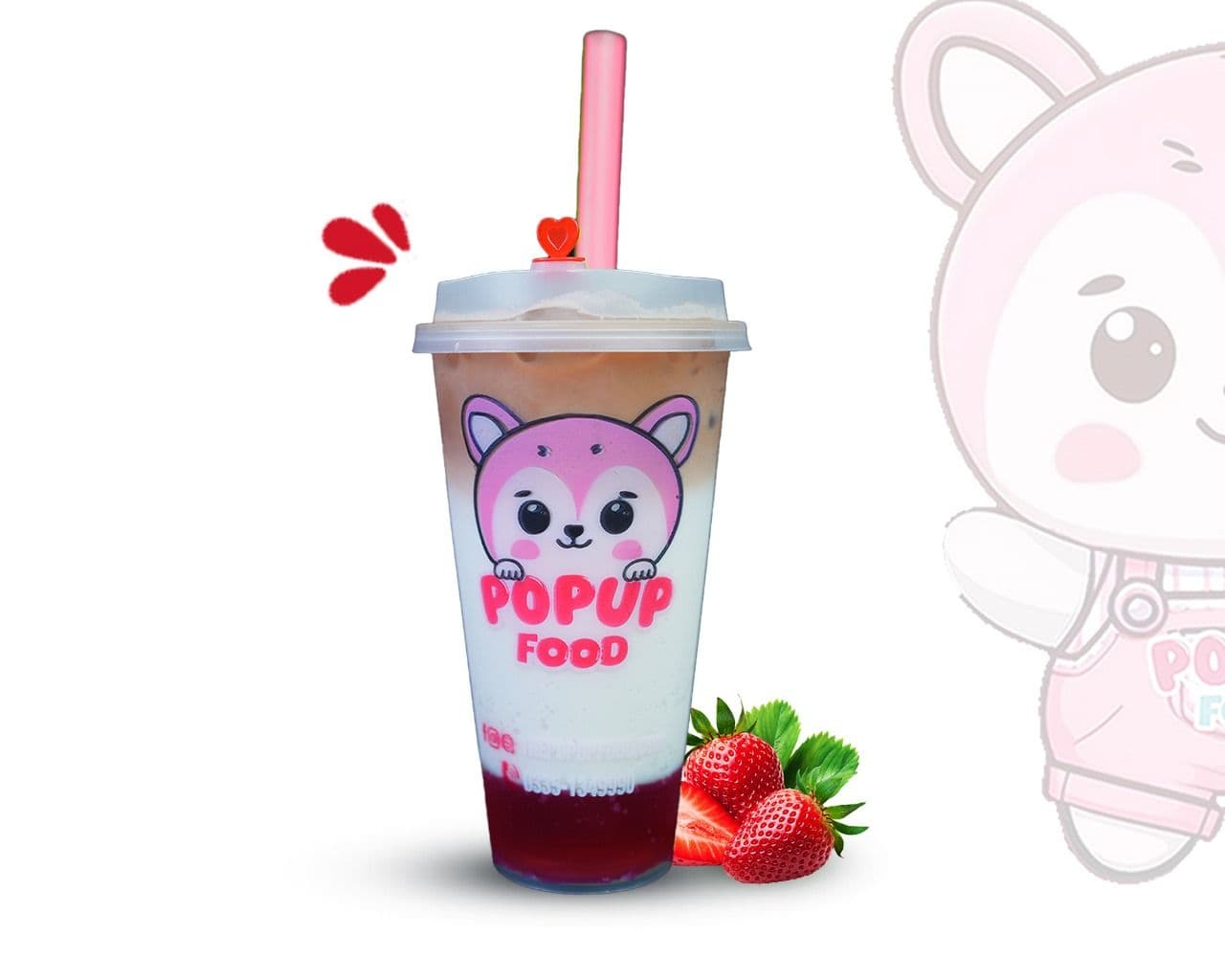 ICE STRAWBERRY MATCHA
