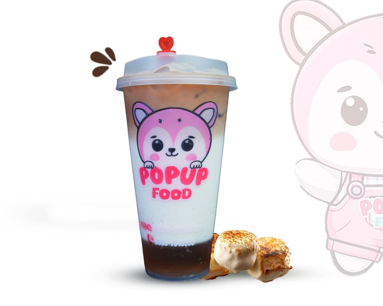 ICE TOASTED MARSH LATTE