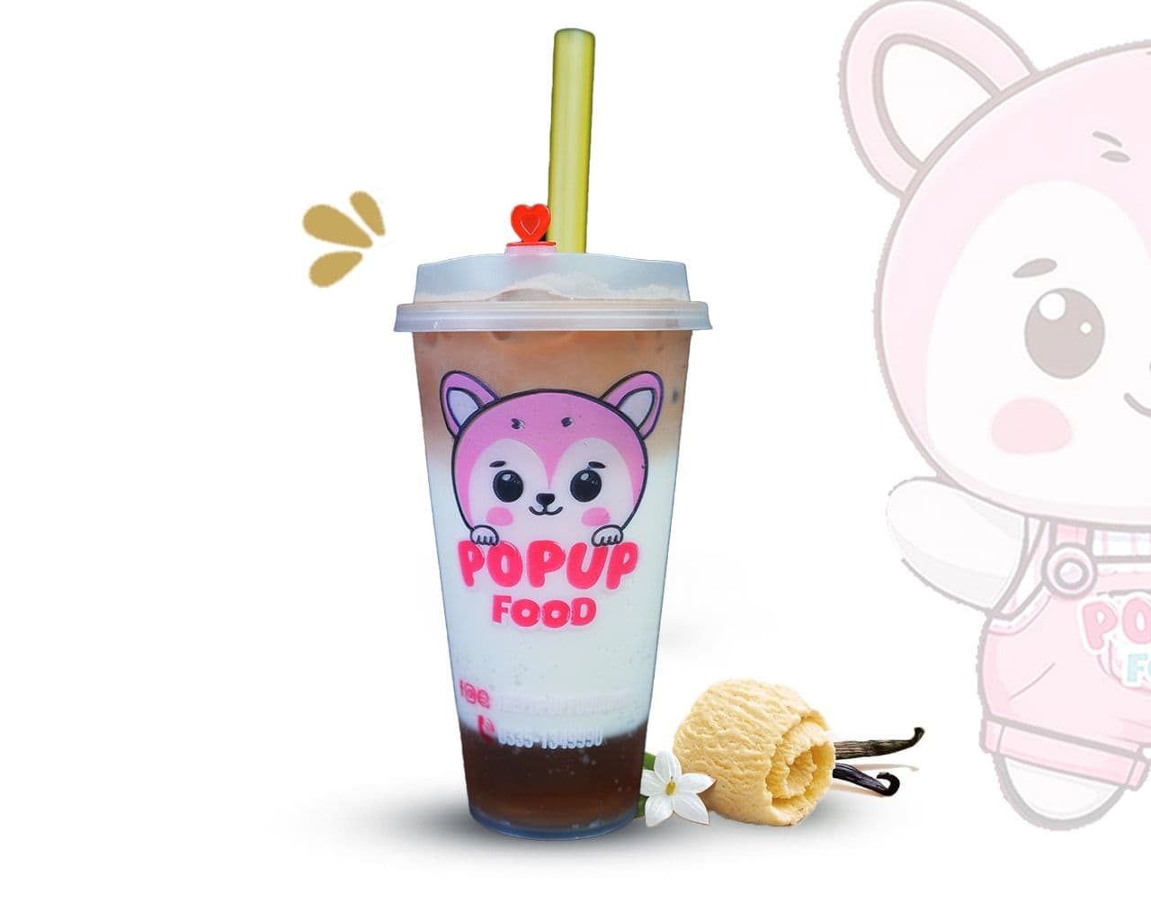 ICE FRENCH VANILLA LATTE